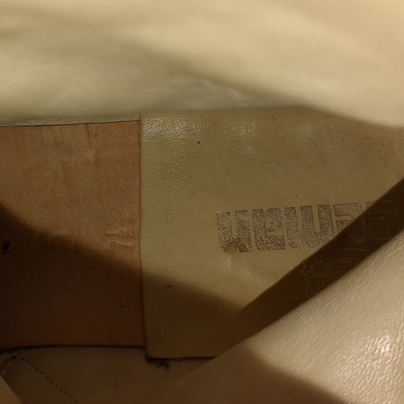 VINTAGE MEN'S "FREEMAN" BROWN LEATHER ANKLE BOOTS SIZE 7 1/2 - Picture 7 of 16